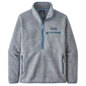 PATAGONIA NWT Women’s Salt Grey Retro Pile Marsupial Fleece